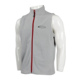 V189 custom contrast zip vest jacket Hong Kong vest jacket manufacturer V189 custom contrast zip vest jacket Hong Kong vest jacket manufacturer